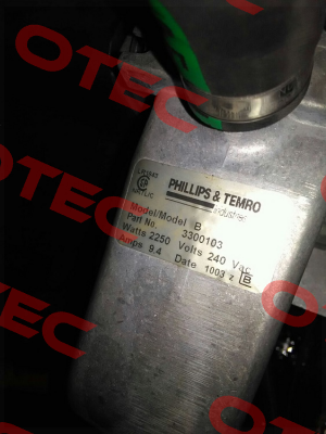 P/N 3300103 Phillips-Temro