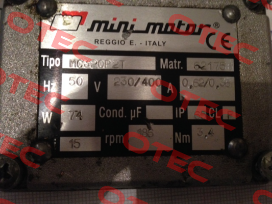 MC 320 P2T - B5  Minimotor