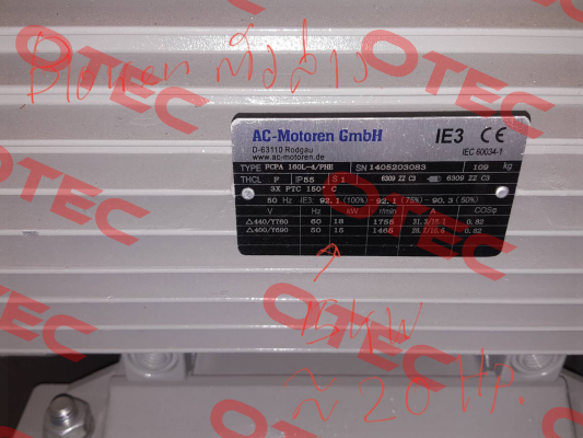 PDM-4-B35-15-160L-G-Z1  AC Motoren