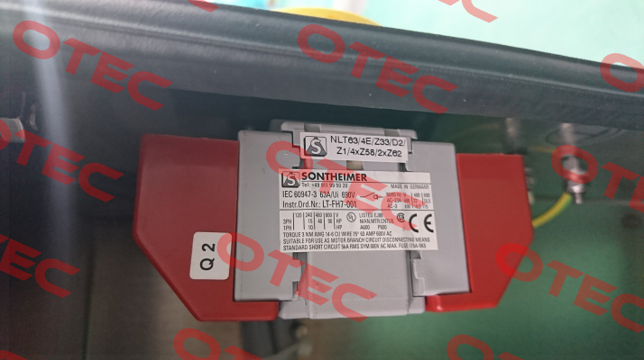 NLT63/4E/Z33/D2/Z1/4xZ58/2xZ62 Sontheimer