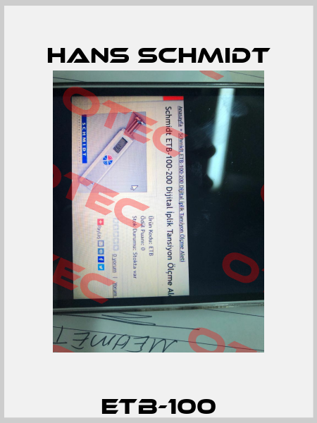 ETB-100 Hans Schmidt