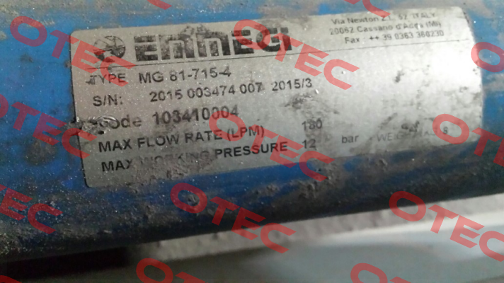 MG 81-715-4 (103410004 )  Emmegi