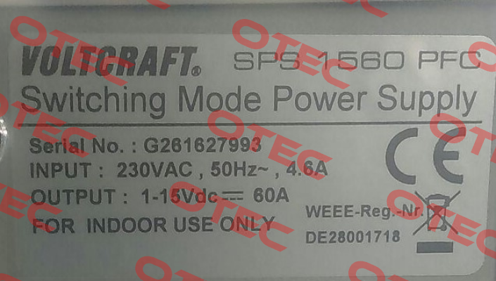 G261627993  Voltcraft