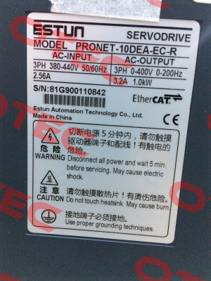81G900110842             OEM  Estun