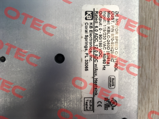 KBLC-240D (6361A) KB Electronics