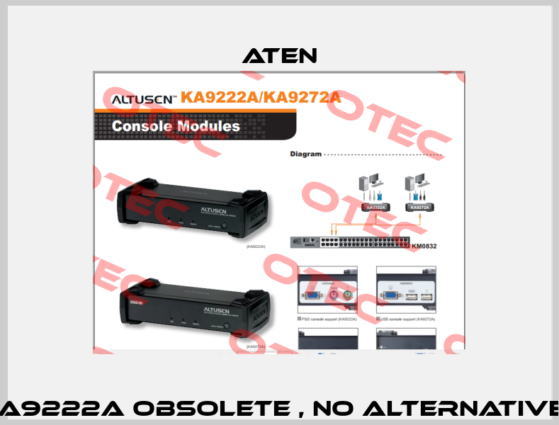 KA9222A obsolete , no alternative   Aten