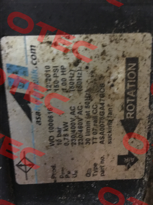 ASA0075GA47CCS  ASA Hydraulik