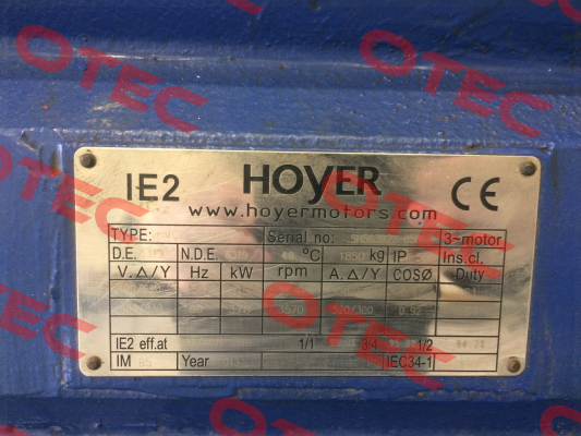 HMC2  355L1-2 Hoyer Motors