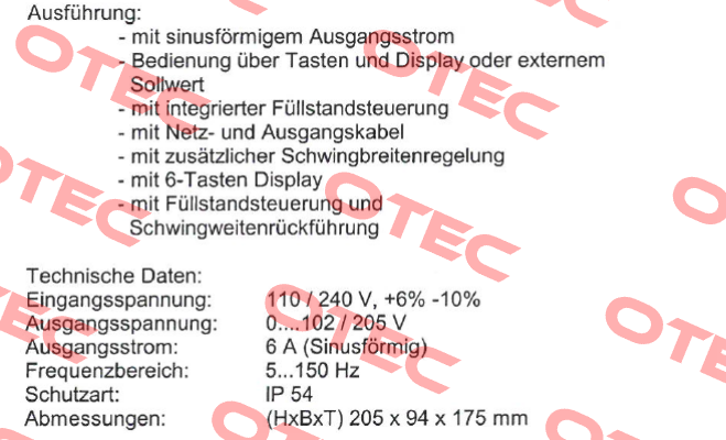 MFS268-6-230 Vibra Schultheis