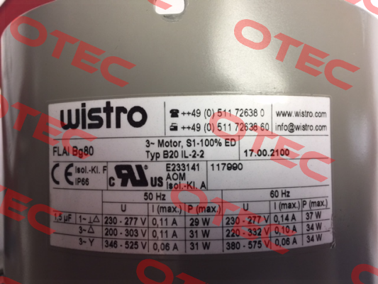 17.00.2100 Wistro