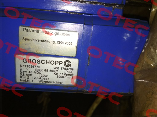 WK 1794709,11036776 OEM  Groschopp