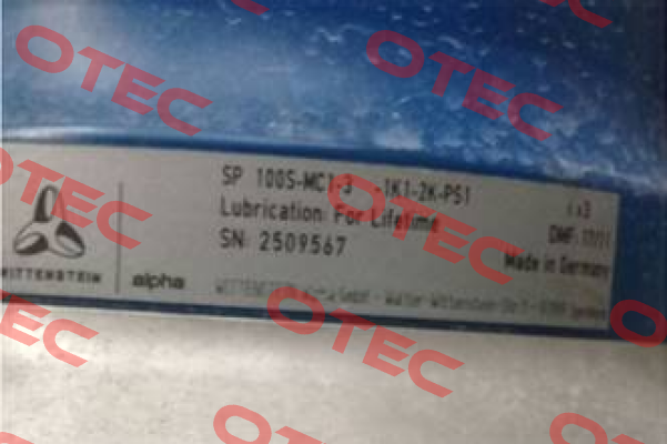 SP 100S-MC1-3-1K1-2K-PIS Wittenstein