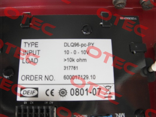 DLQ96-pc-PY obsolete, replaced by XL96 Deif