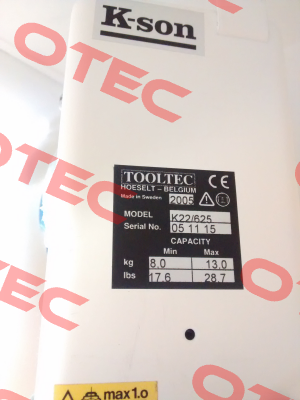 K22 / 625S Verlinde