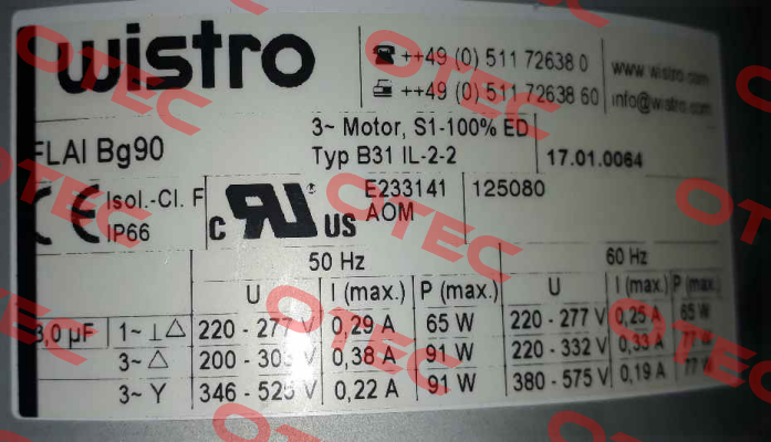 17.01.0064 Wistro