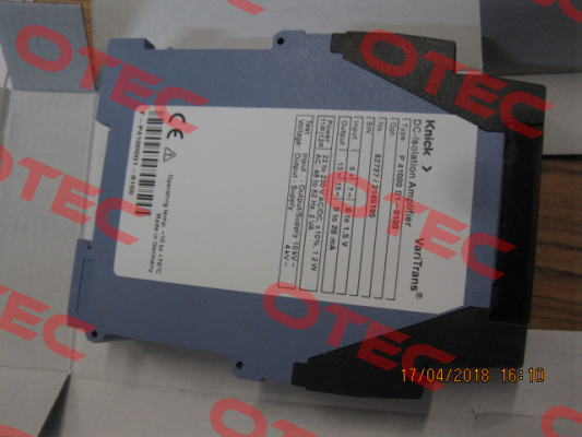 P41000D1-0100 Knick