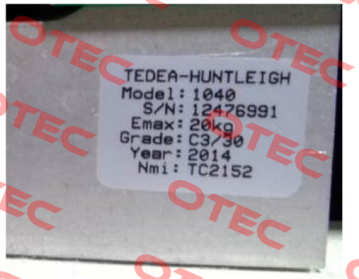 01040-020K-C3-11X Tedea-Huntleigh