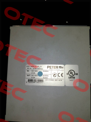 VC II 400-37 UL H  Peter Electronic