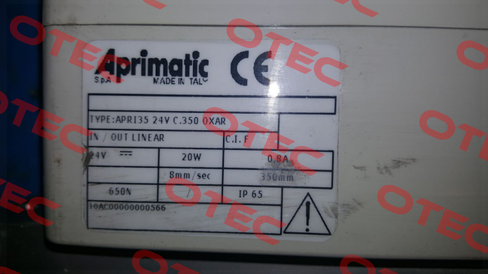 35-C.350 24V  Aprimatic
