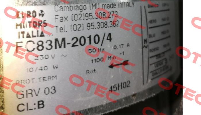 FC83M-2010/4 Euro Motors Italia