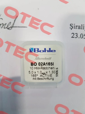 BO 02A165I  Bohle