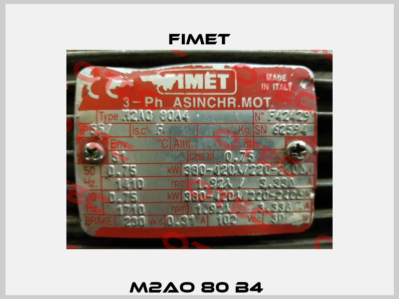 M2AO 80 B4  Fimet