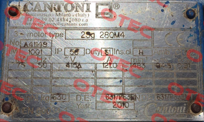 2SIE 280S-4 Cantoni