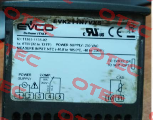 136180041 Type EVK211N7VXBS  EVCO - Every Control