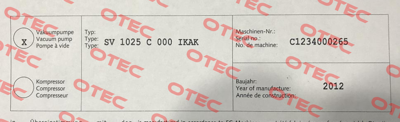 SV1025.C000.IKAK   Busch