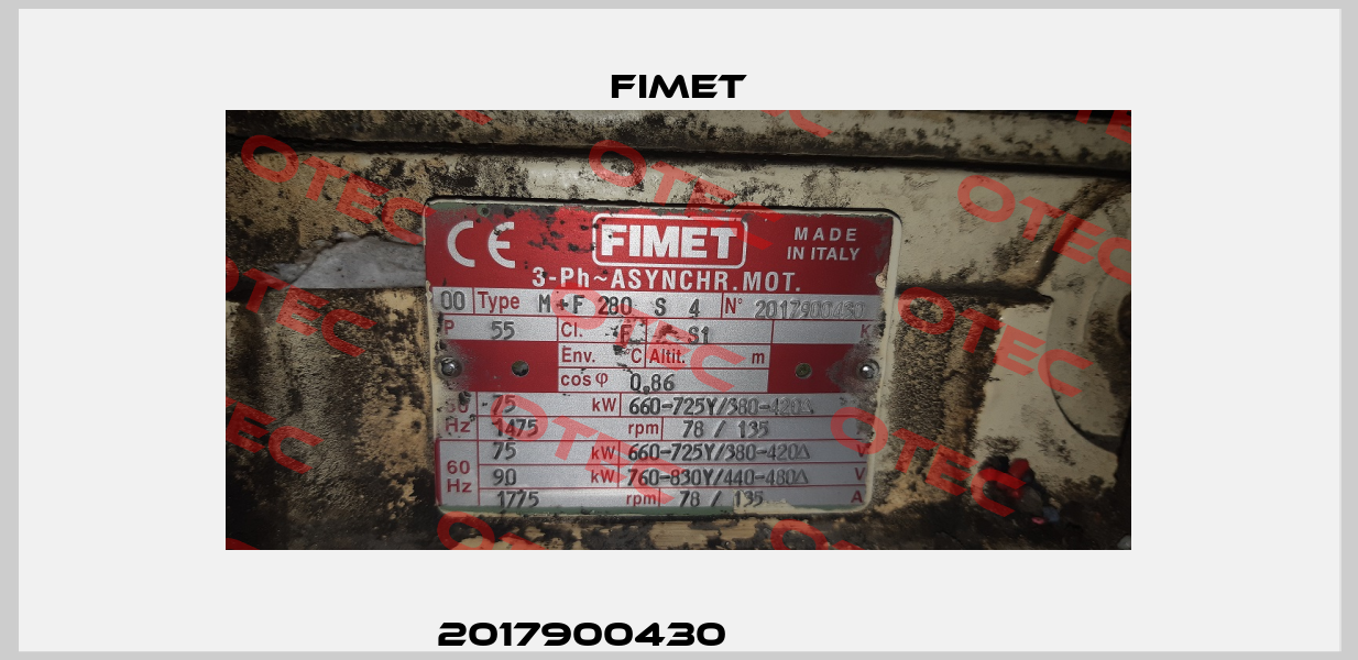2017900430                 Fimet
