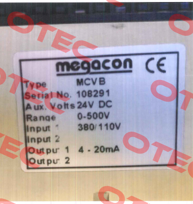 Serial No. 108291 Megacon