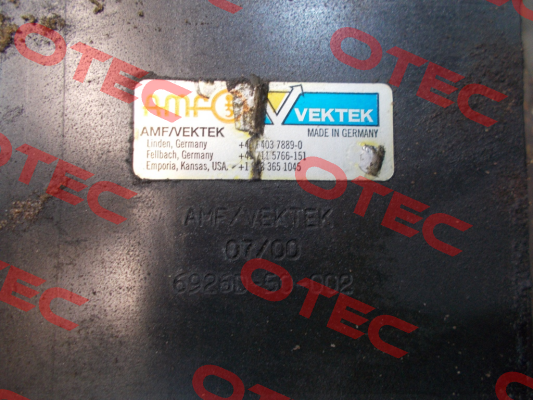 6926D-50-002 Vektek
