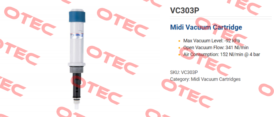 VC303P Vmeca