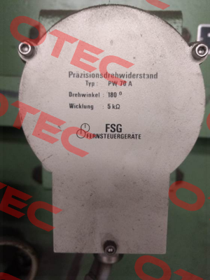 1700Z04-064.072 , type PW70 FSG Fernsteuergeräte