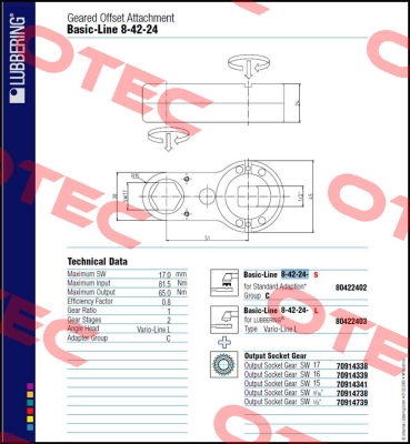 Basic-Line 8-42-24-S  Lubbering