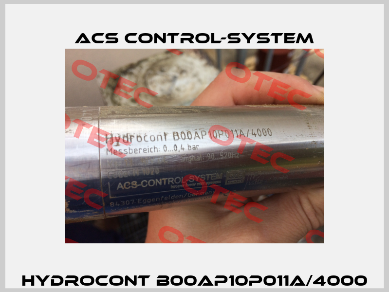 Hydrocont B00AP10P011A/4000 Acs Control-System