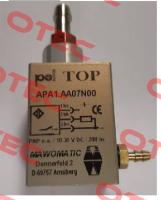 APA.AA07N00, correct code APA1.AA07N00 Mawomatic