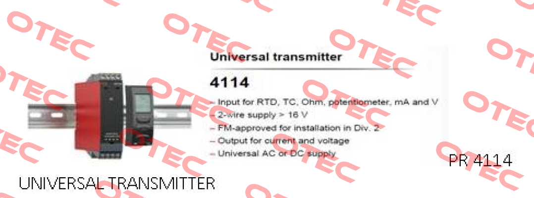 4114 Pr Electronics
