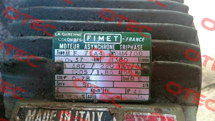 MF 71 A4 Fimet