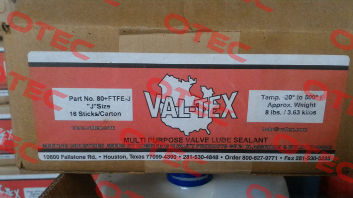 80+FTFE-J Val-Tex