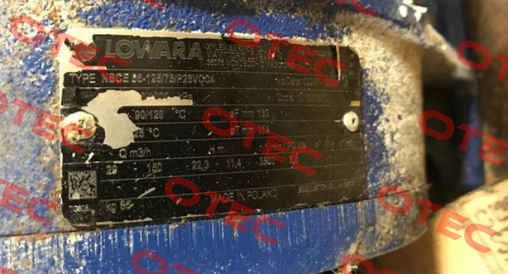 NSCE 65-125/75/P26VCC Lowara