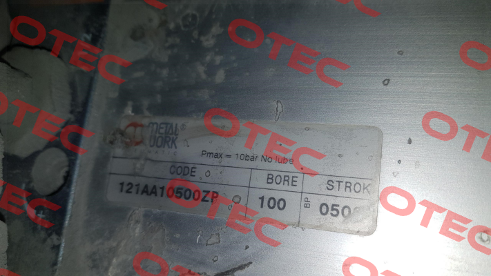 121AA10500ZP Metal Work