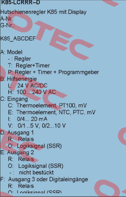 K85-LCRRR-D Ascon