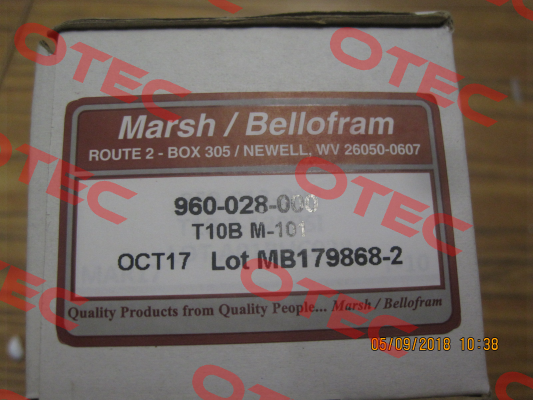 960-028-000 Bellofram
