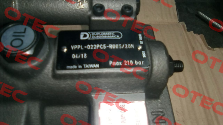 P/N: DLP 81022133037, Type: VPPL-022 PC5-R00S/20N Duplomatic
