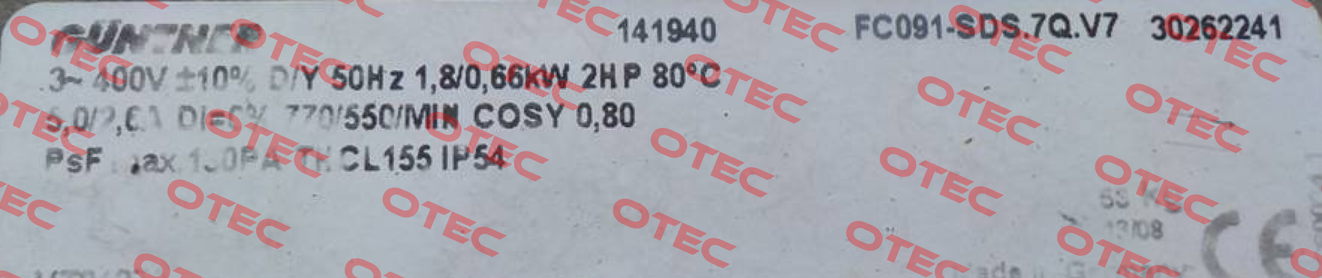 141940 FC091-SDS.7Q.V7  30262241 (OEM) Guntner