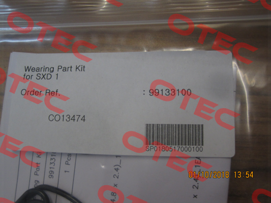 99133100  WEARING PART KIT  Hankison