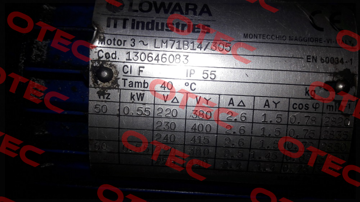 LM71B14/305 Lowara