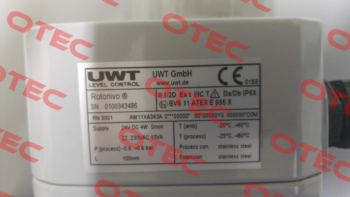 RN 3001 AW11XA3A3A Uwt