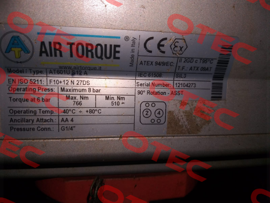 SC01200-6UF10F1227AZ Air Torque